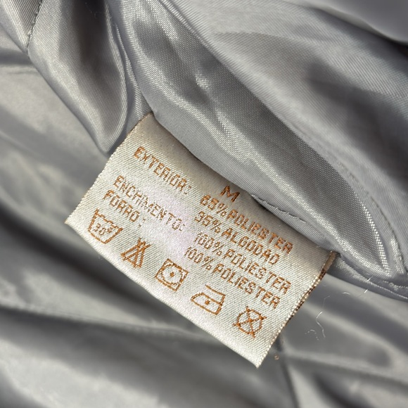 Vintage CODE BLUE Genuine Brand Men’s Khaki Cotton Quilted Work Jacket - Picture 12 of 17